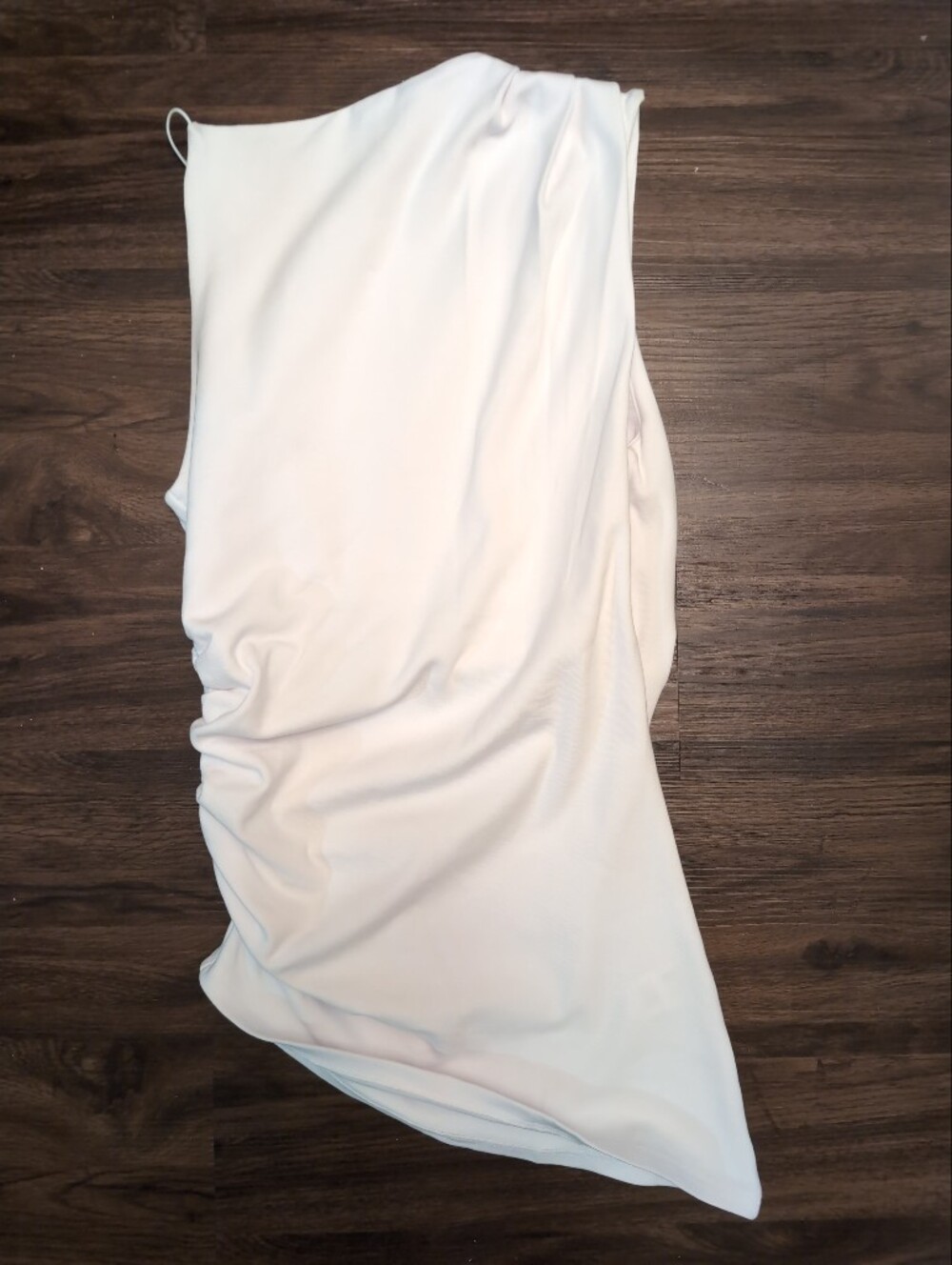 Zara Women's White Stretch Elegant Top